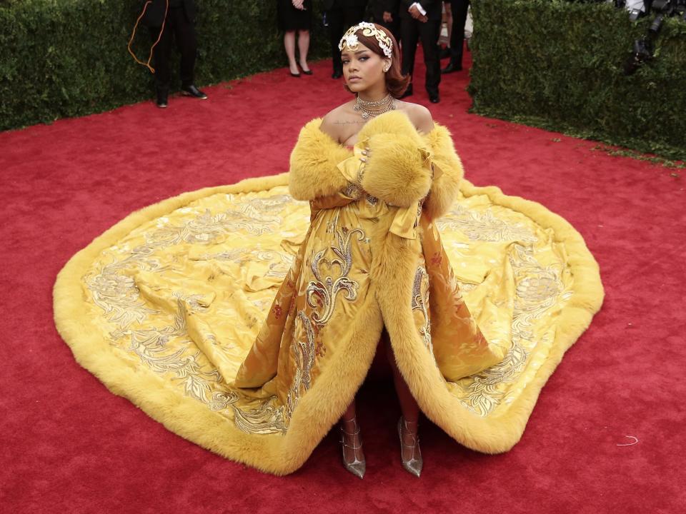 Rihanna Met Gala 2015