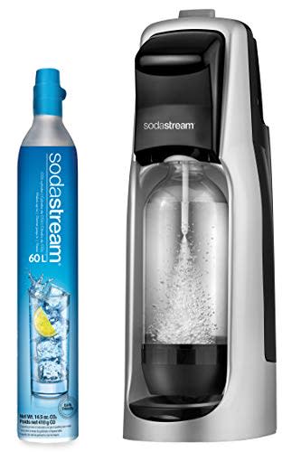 SodaStream Jet Sparkling Water Maker, Kit w/60l Cylinder, Silver (Amazon / Amazon)