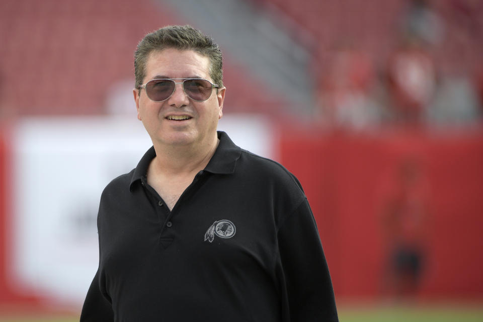 Daniel Snyder's Washington Redskins shook up the team's business operations office on Wednesday. (AP)