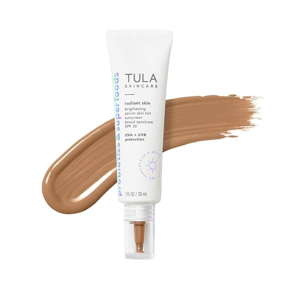 <p><a href="https://go.redirectingat.com?id=74968X1596630&url=https%3A%2F%2Fwww.ulta.com%2Fp%2Fradiant-skin-brightening-serum-skin-tint-sunscreen-broad-spectrum-spf-30-pimprod2032850&sref=https%3A%2F%2Fwww.elle.com%2Fbeauty%2Fmakeup-skin-care%2Fg60188862%2Fbest-tinted-sunscreens%2F" rel="nofollow noopener" target="_blank" data-ylk="slk:Shop Now;elm:context_link;itc:0;sec:content-canvas" class="link ">Shop Now</a></p><p>Radiant Skin Brightening Serum Skin Tint Sunscreen</p><p>ulta.com</p><p>$42.00</p>