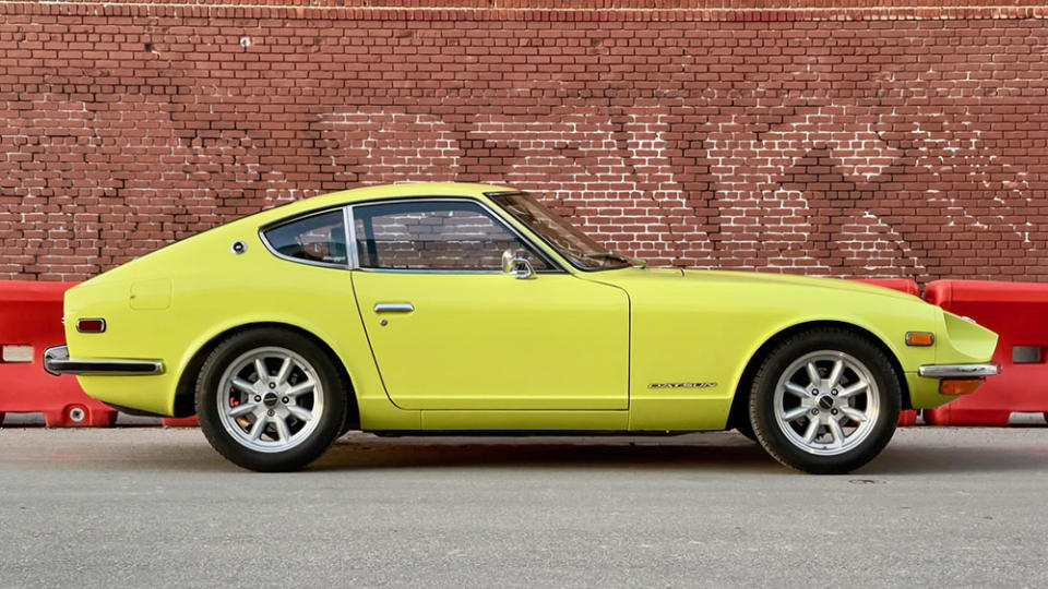 Bring a Trailer’s 1973 Datsun 240Z from the side