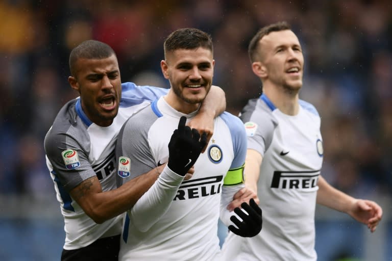 Mauro Icardi passed 100 Serie A goals in style with four as Inter thumped Sampdoria