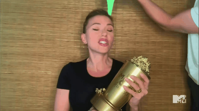 Scarlett Johansson, Colin Jost, 2021 MTV Movie and TV Awards