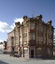 Waterloo Hotel, Smethwick, West Midlands: The Grade II-listed pub has a restaurant with its original grill, along with highly-decorated wall tiles and ceiling, but has fallen into a 'deplorable' state in recent years. (Andrew Clayton/The Victorian Society)