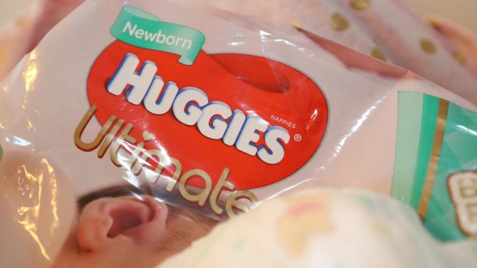 Kimberly-Clark announced it will shut down Sydney’s Huggies nappies plant and shift production to Asia by July. Source: AAP