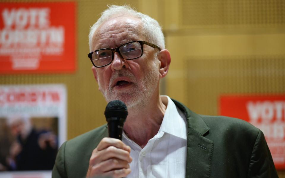 Jeremy Corbyn is launching his campaign to be re-elected as the Independent MP for Islington North