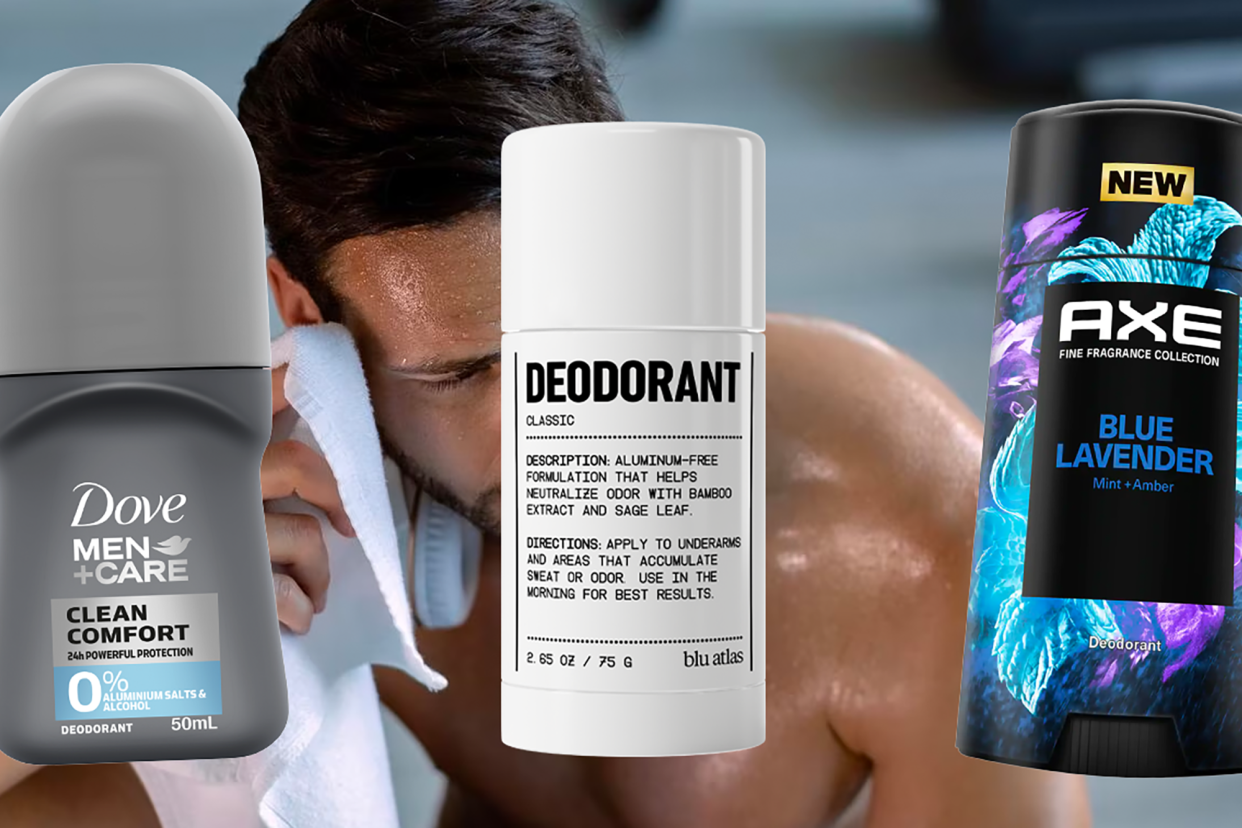 18 Best Deodorants for Men Who Sweat a Lot