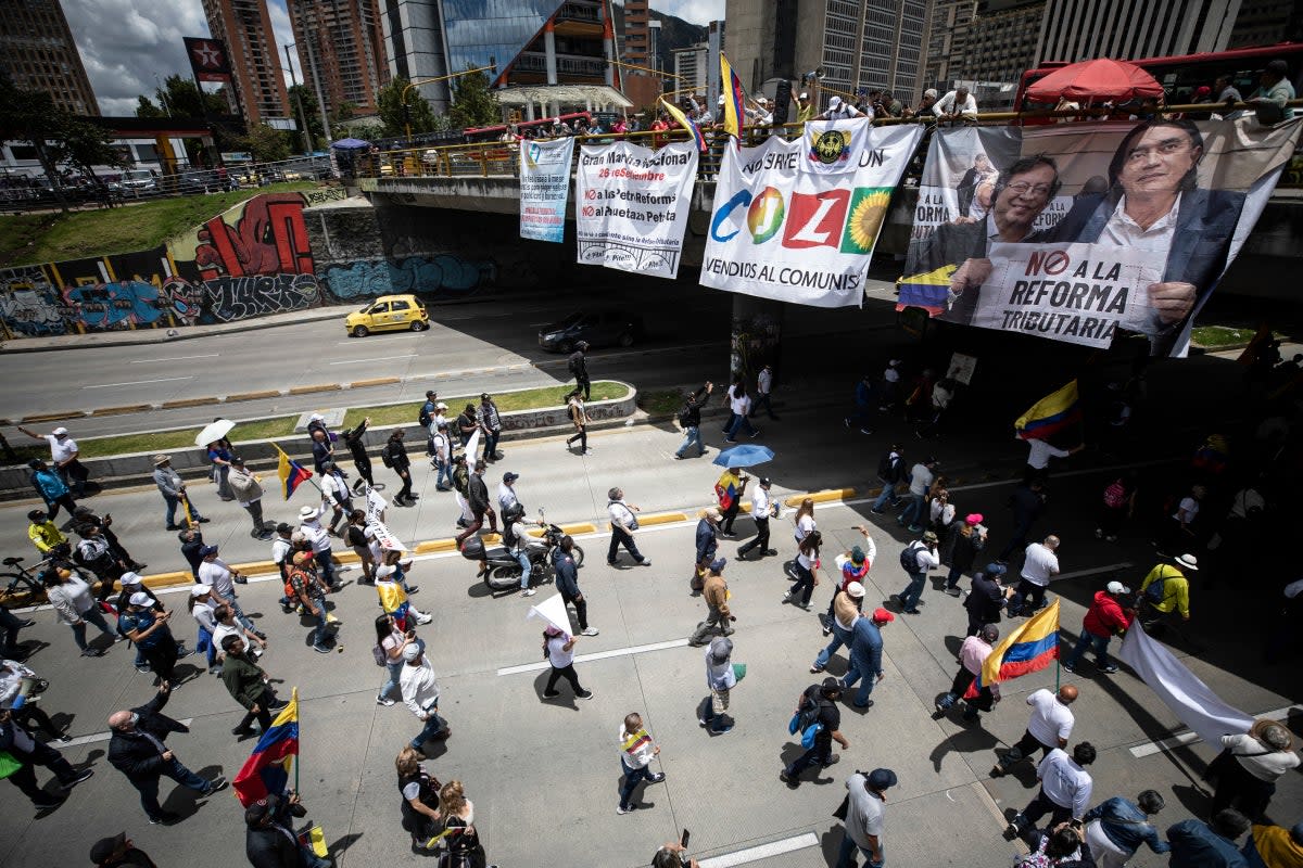 COLOMBIA-PROTESTA (AP)