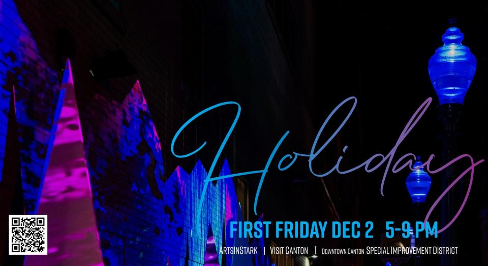 December's First Friday event in downtown Canton is 5 to 9 p.m.