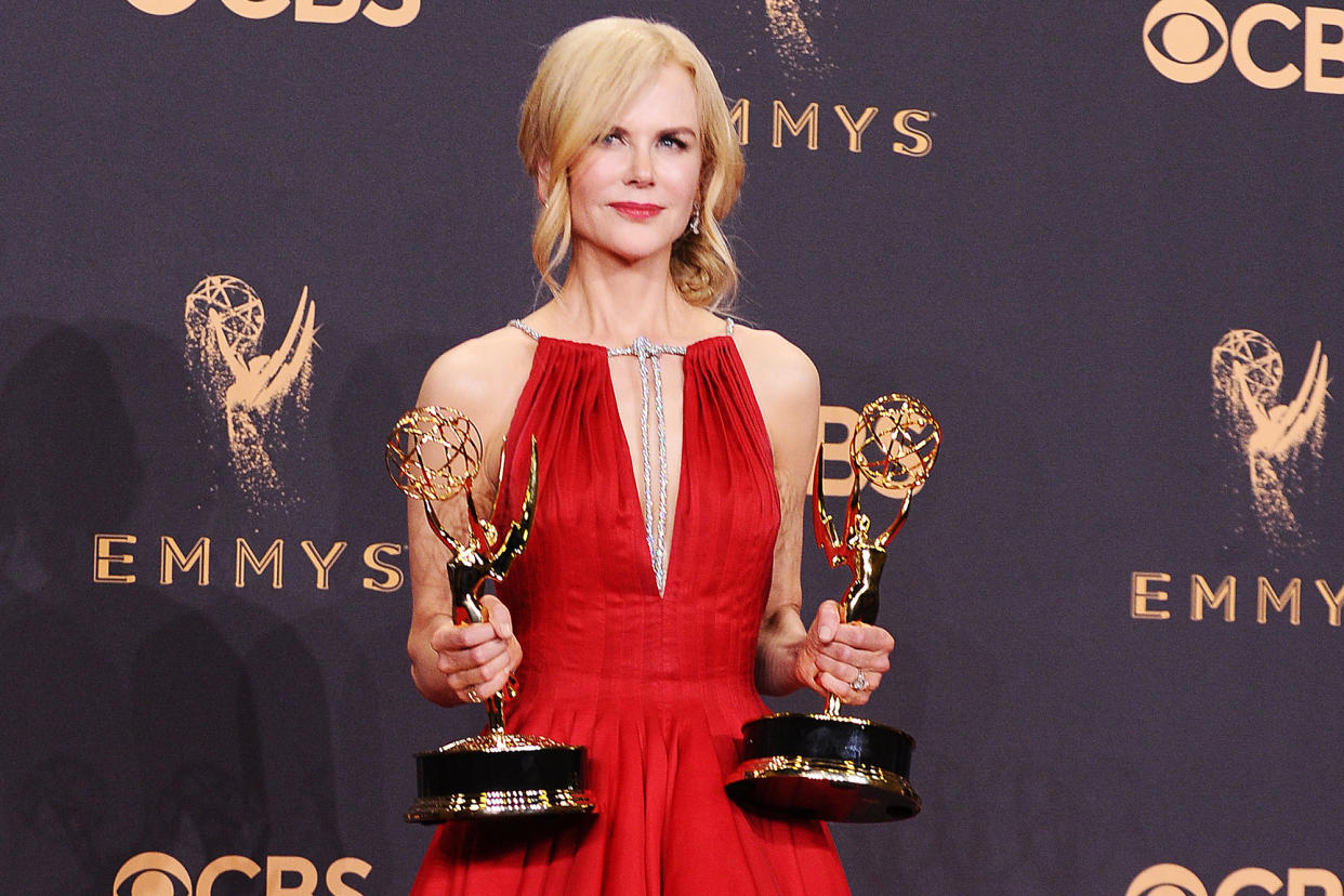 Nicole Kidman is speaking out about domestic violence again. (Photo: Jason LaVeris/Getty Images)