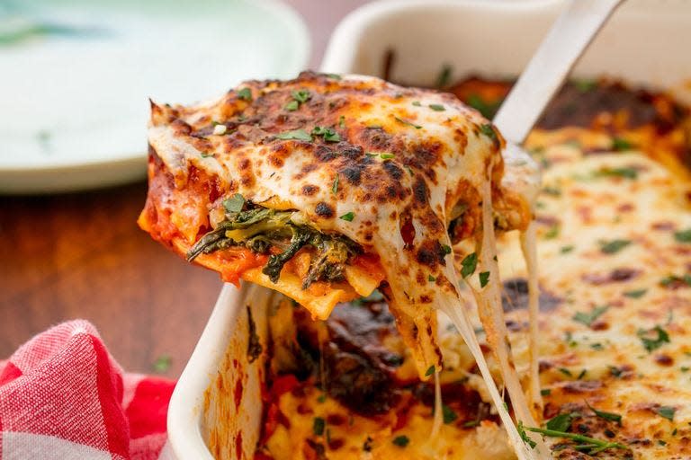 Spinach Lasagne