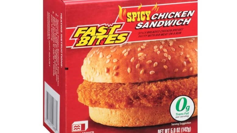 fast bites spicy chicken sandwich