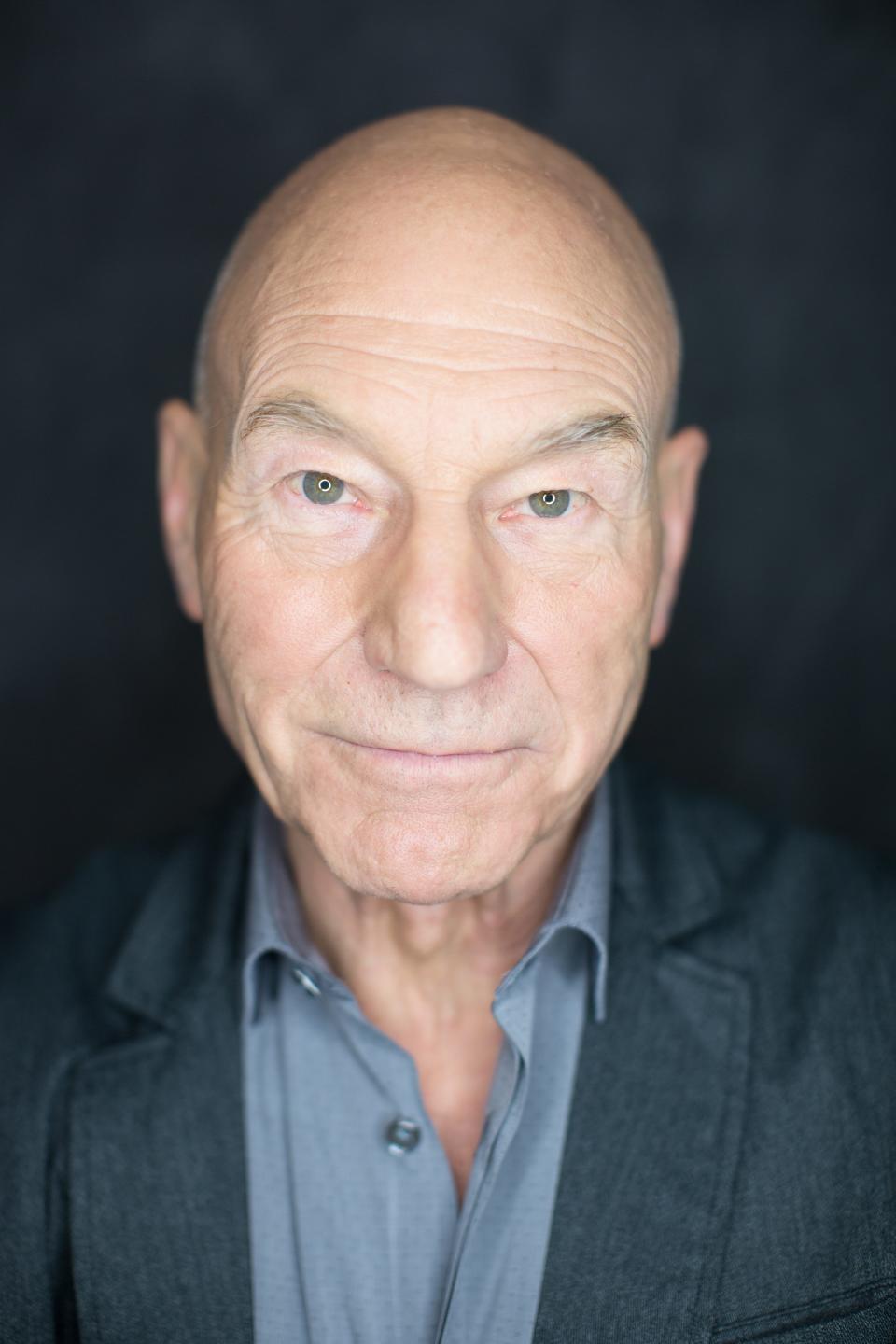 5/10/14 3:07:49 PM -- Patrick Stewart in a 2014 portrait for USA TODAY. Stewart discusses his paranormal experiences in "Making It So: A Memoir."