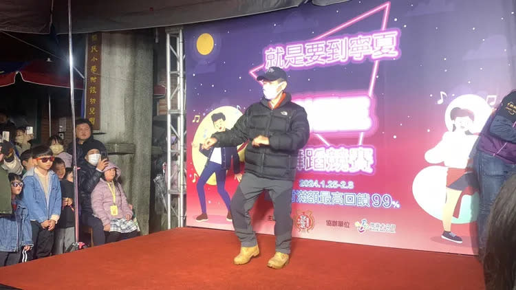 58歲的陳姓阿北是年齡最大的參賽者。江孟謙攝