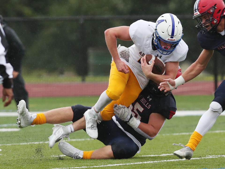 Ardsley defeated Byram Hills 27-9 in football action at Byram Hills High School in Armonk Sept. 23, 2023.