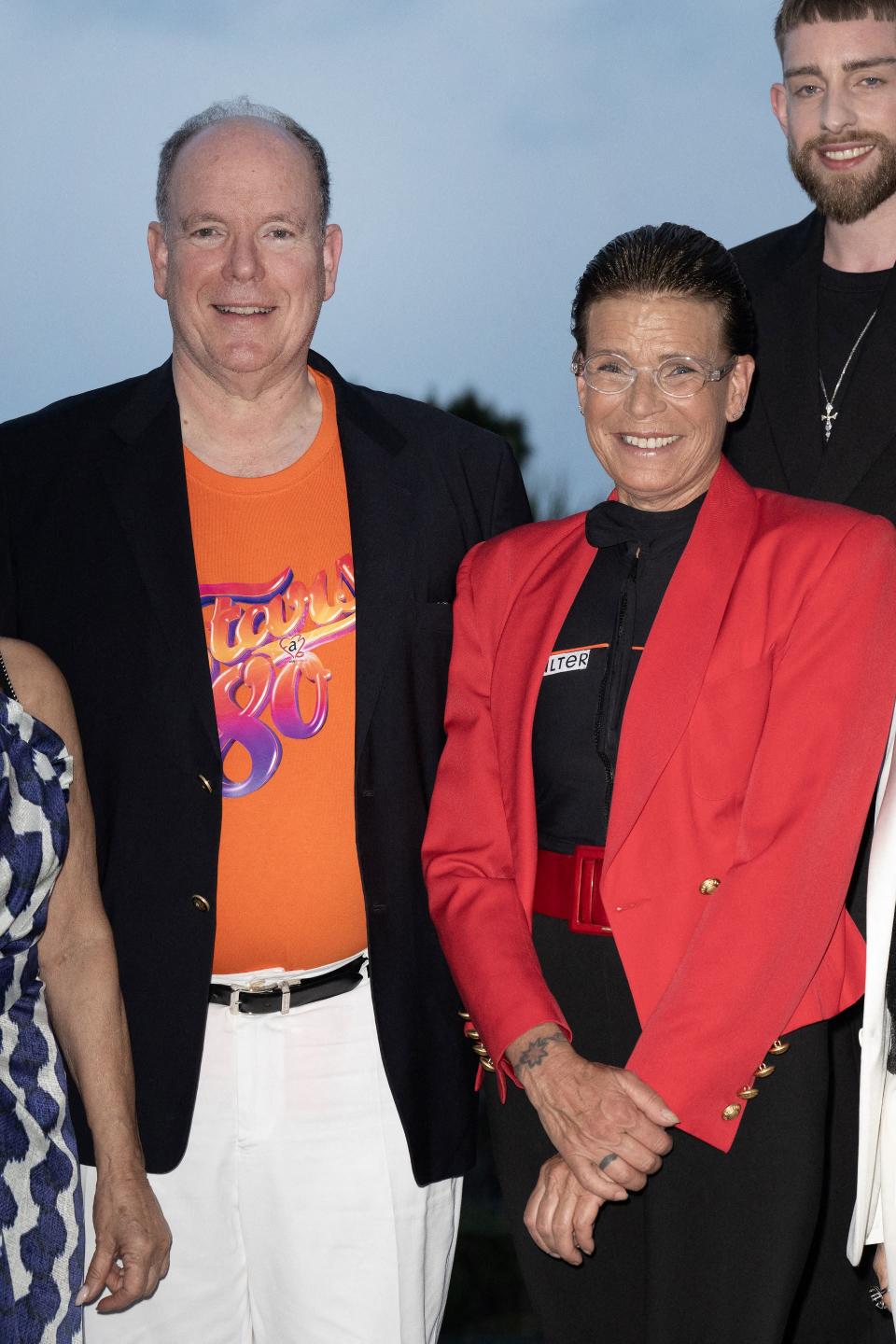 Albert II et Stéphanie de Monaco au « Fight Aids Gala »