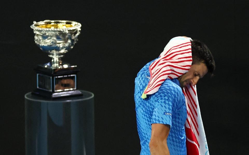 Djokovic vs Tsitsipas australian open 2023 final live score - REUTERS