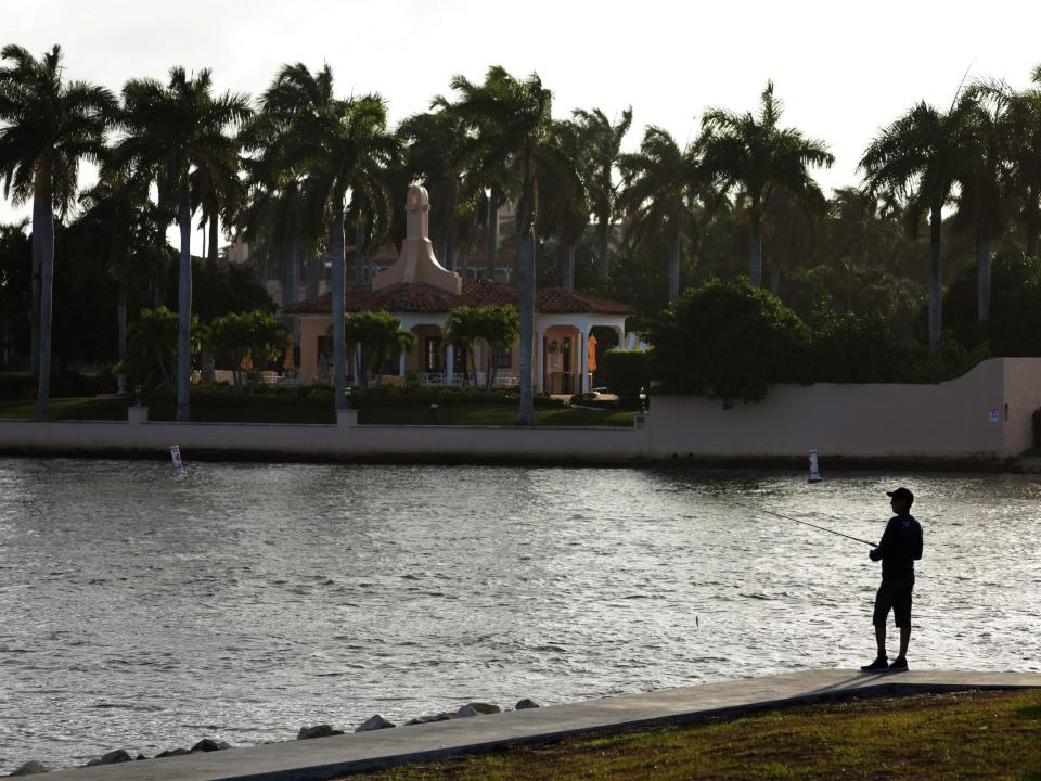 U.S. President Donald Trump's Mar-a-Lago home in Palm Beach, Florida.