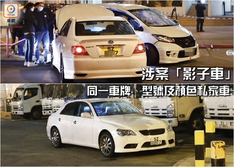 歹徒使用影子車犯案。(馮溢華攝)
