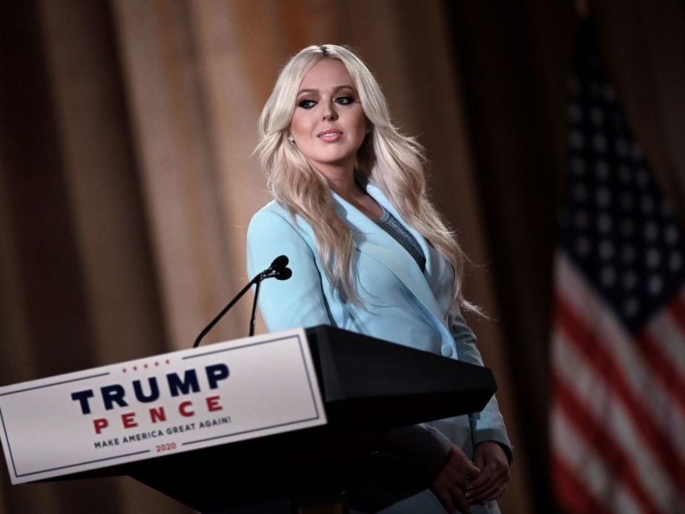 tiffany trump convention speech