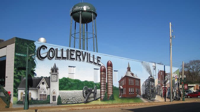 Collierville Tennessee town square