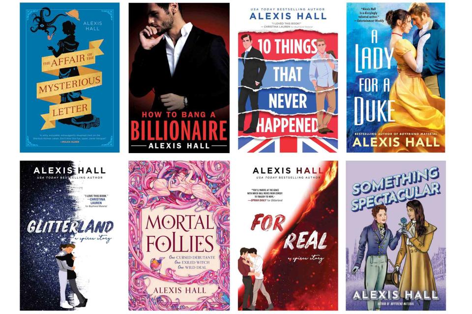 <p>Ace; Forever Yours; Sourcebooks Casablanca; Gollancz; Montlake</p> Alexis Hall book recommendations