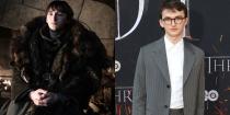 <p>From left: Hempstead-Wright as Bran Stark in Season 8; Hempstead-Wright at the <em>GoT</em> Season 8 premiere on April 3, 2019. </p>