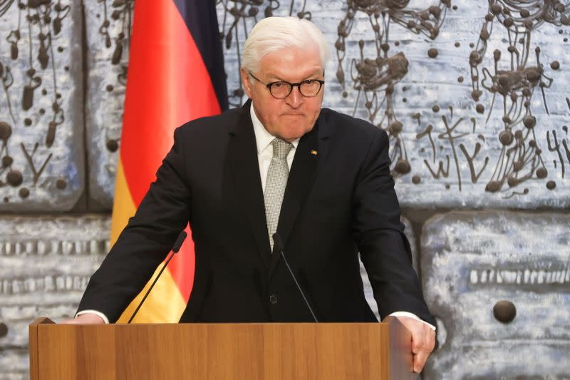 FILE PHOTO: Israeli President Rivlin meets German counterpart Steinmeier