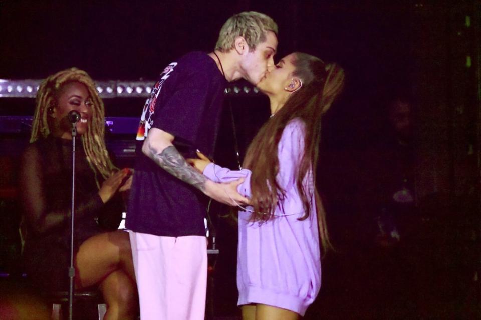 Ariana Grande and Pete Davidson