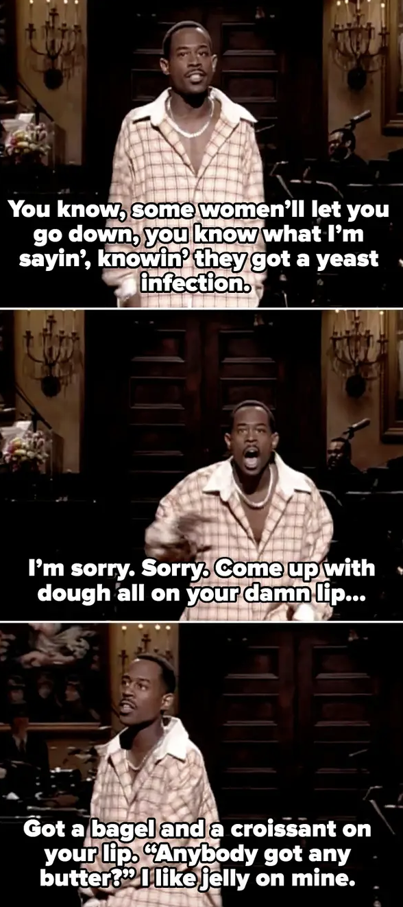 Martin Lawrence on "SNL"