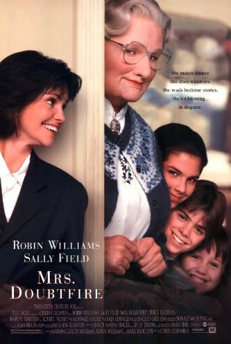 Mrs Doubtfire. Image via IMDB.