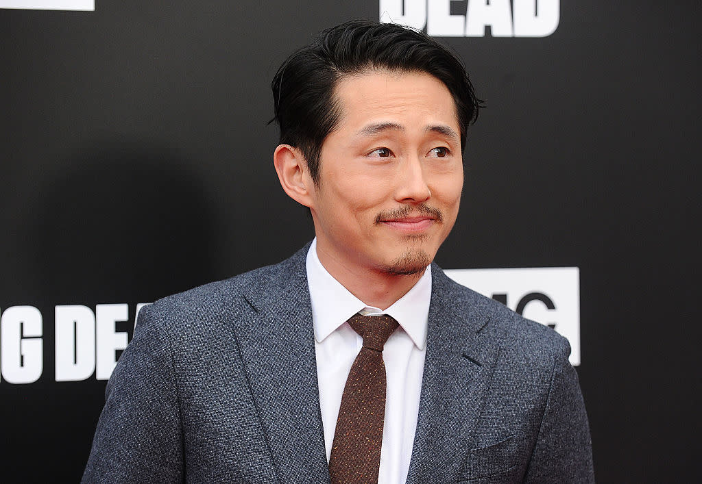 Steven Yeun from “The Walking Dead” is going to be a dad! All the congrats!