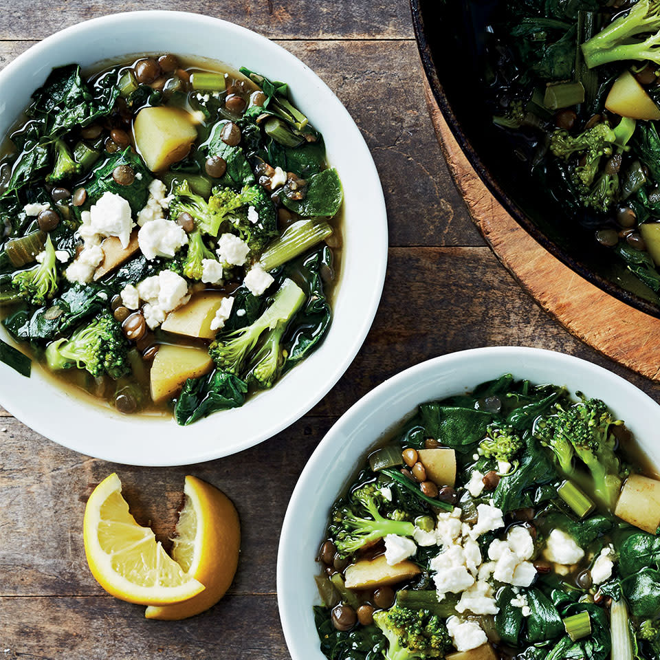 Very Green Lentil Soup