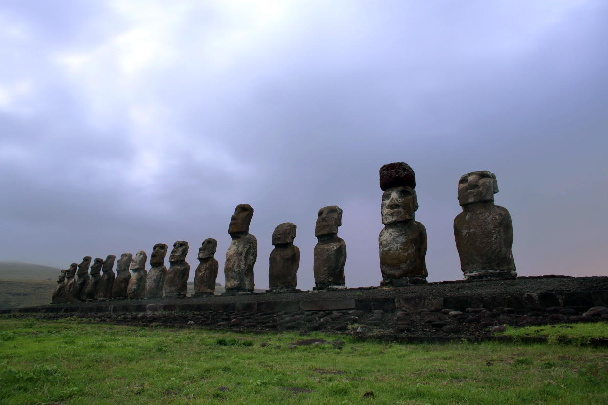 Estas misteriosas estatuas forman parte del paisaje de la Isla de Pascua, pero hay una que especialmente echa de menos Rapa Nui y es el moái Hoa Hakananaiʻa que se encuentra en Londres. (Foto: Getty).