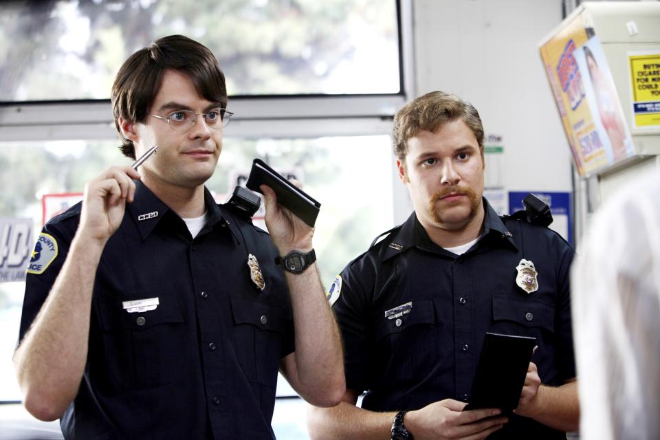 <h1 class="title">SUPERBAD, Bill Hader, Seth Rogen, 2007. ©Columbia Pictures/courtesy Everett Collection</h1><cite class="credit">Everett Collection</cite>