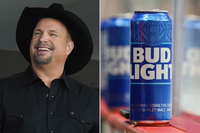 <p>getty (2)</p> Garth Brooks; Bud Light