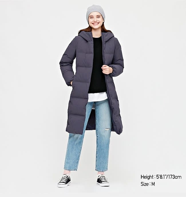 UNIQLO 無縫羽絨長版大衣 NT.3,490   