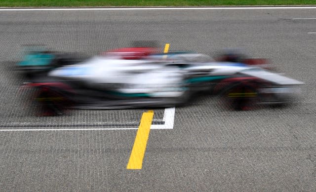 Lewis Hamilton qualified seventh but will start from fourth on the grid