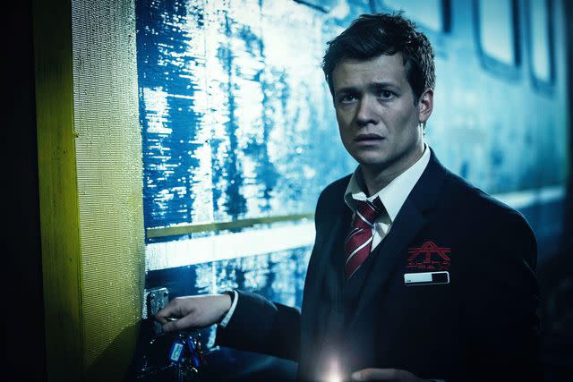 <p>Album / Alamy</p> Ed Speelers in 'Howl'