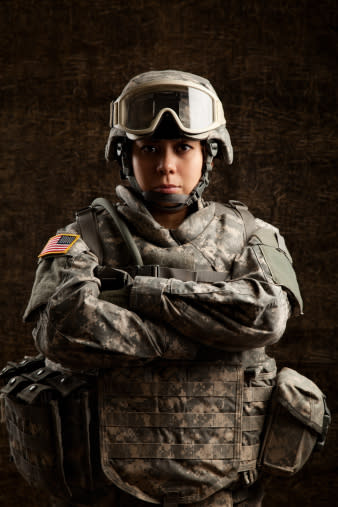The Female American Soldier