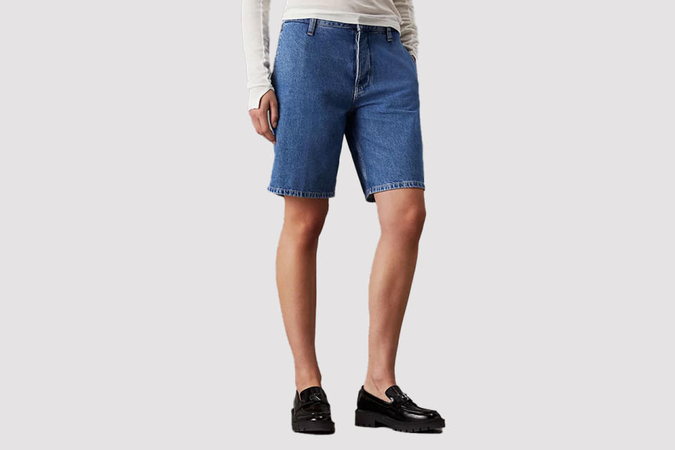 jorts jeans denim shorts calvin klein weekday 