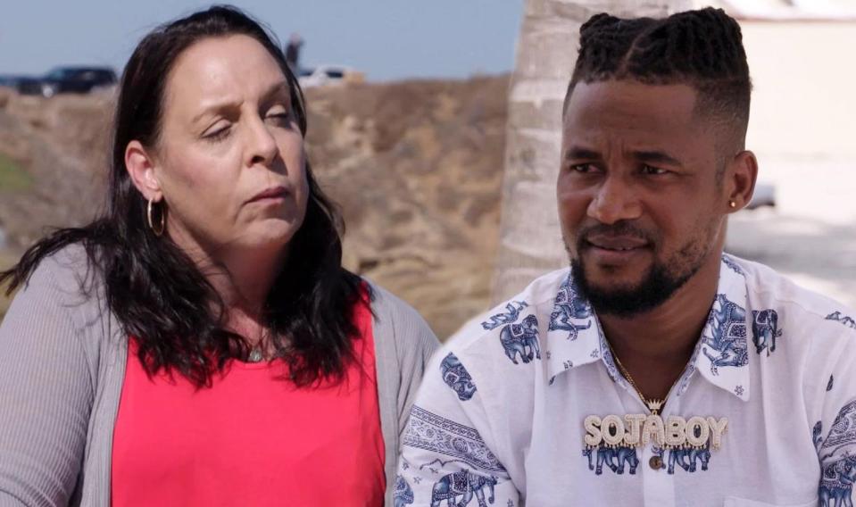 Kimberly Dawn and Usman 'Sojaboy' Umar from 90 Day Fiance