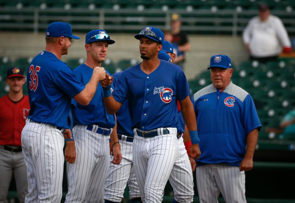 Cubs prospect Brennen Davis will start his second-straight season in Des Moines with the Iowa Cubs.