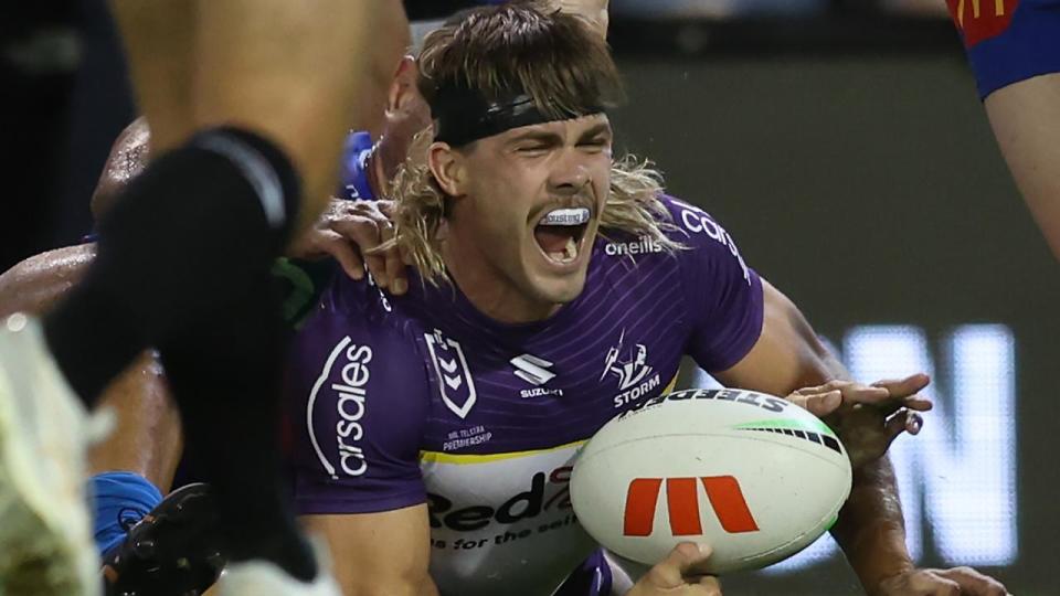 NRL Rd 3 -  Knights v Storm