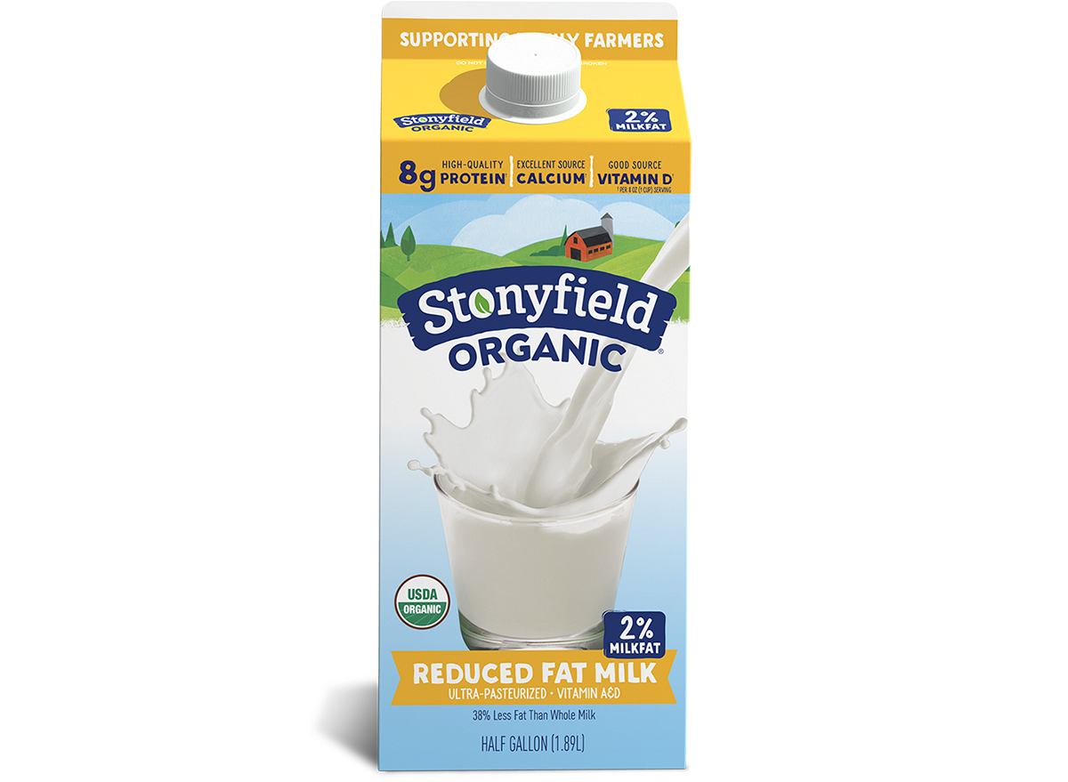 Stonyfield 2% Organic Milk