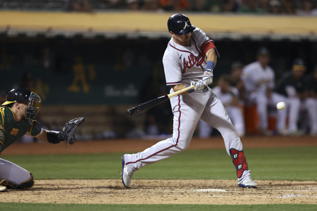 Matt Olson's sac fly, 08/19/2022