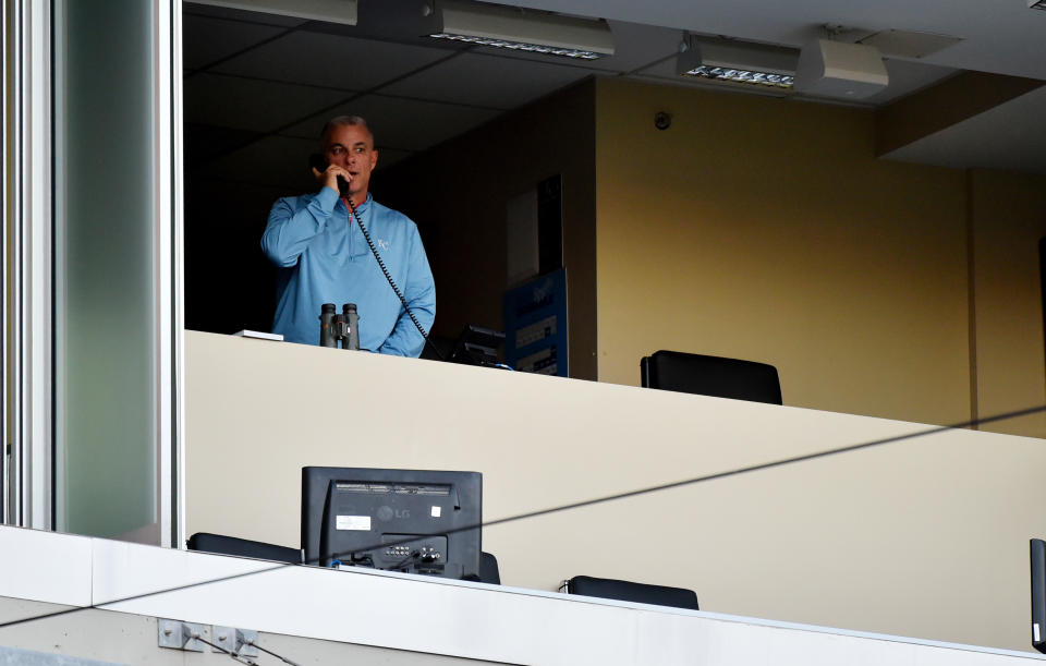 前堪薩斯市皇家棒球營運總裁Dayton Moore。（Photo by Ed Zurga/Getty Images）