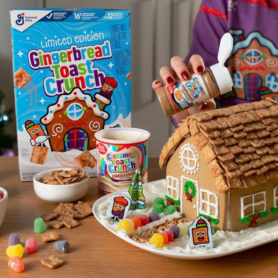 Cingingerbread Toast crunch house