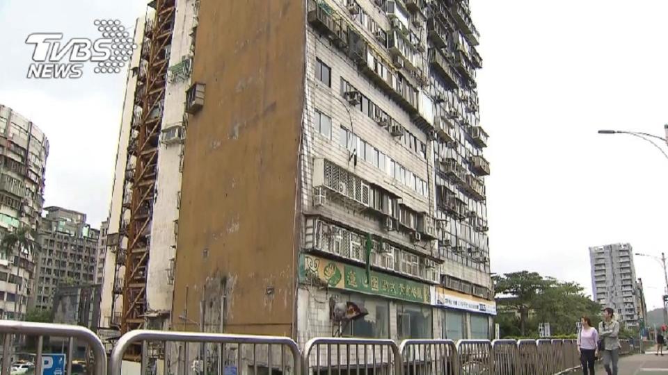 台北市中山區的錦新大樓，因為過去發生多次重大社會意外，被稱之為「台北第一凶宅」。(圖／TVBS資料畫面)