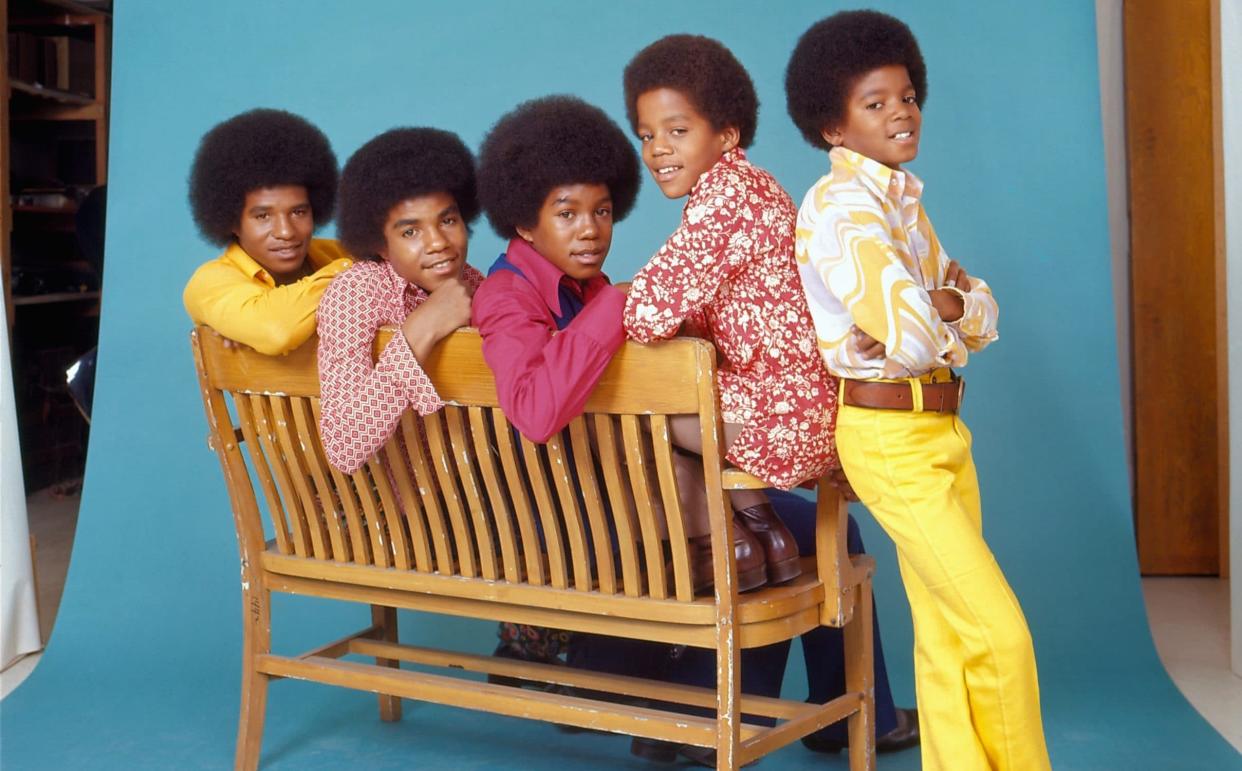 The Jackson 5, c. 1972, l-r, Jackie, Tito, Jermaine, Marlon and Michael